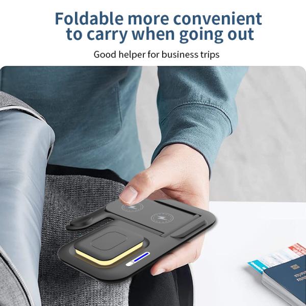 LED Qi Wireless Charger Dock