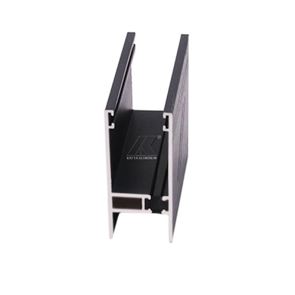 Factory Price Anodizing Black Aluminum window Frame Extrusions Sliding Window Profile