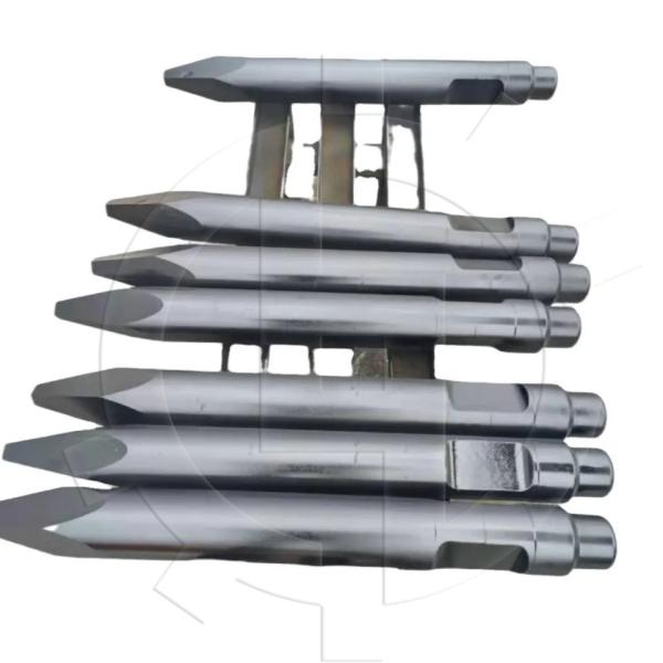 Formão fino do ponto de Fine30 Fine35 Fine36 Fine40 Fine45 Jack Hammer Breaker Spare Parts V32 V43 V45 Mohel