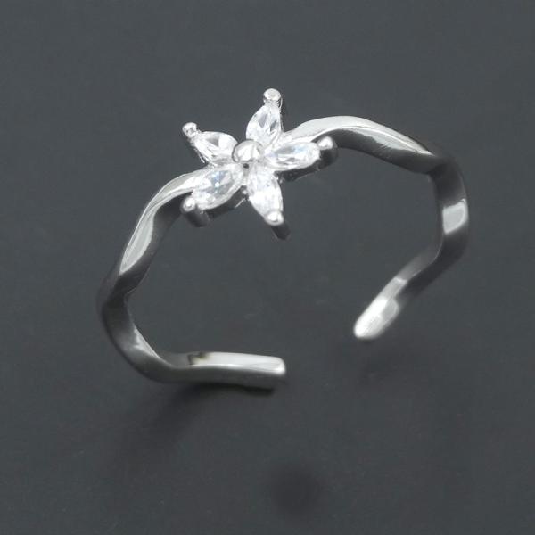 Luxury Real Silver Cubic Zirconia Rings With CZ Big Size / Wedding Engagement Rings