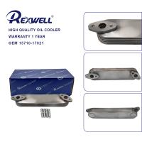 Radiateur de refroidissement en aluminium pour voiture Moteur diesel refroidisseur d'huile Assy 15710-17021 pour Toyota Land Cruiser 1HZ 1HD 1571017021