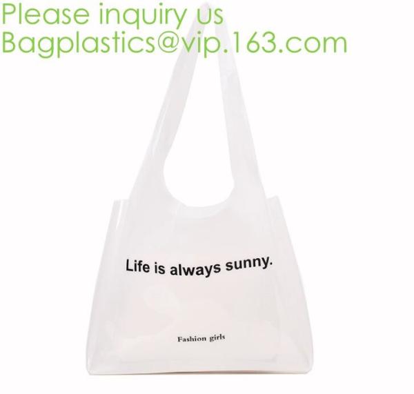 Holographic Tote Bags, Female Should Bags, duffle, jelly, Handbags, Stadium, Sports, Gym, Beach, Daily, Travel