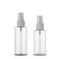 O pulverizador plástico pequeno reusável engarrafa o empacotamento do curso da prova do escape 100ML
