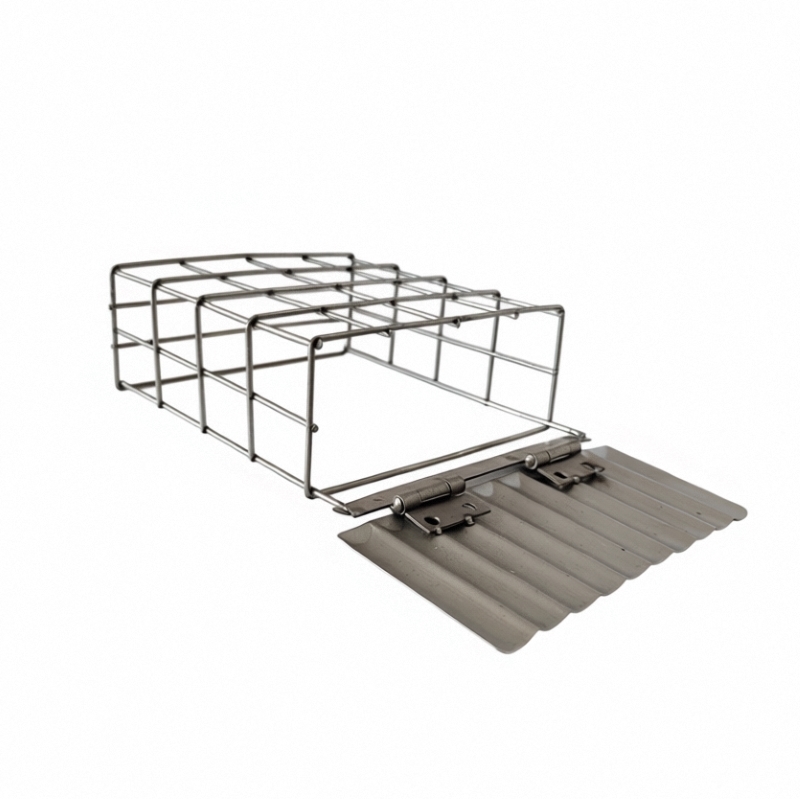 Industrial Wire Cage Basket Wire Mesh Container Rust Resistant For Storage / Material Handling