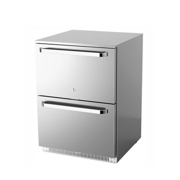 150L 168Контейнеры из нержавеющей стали твердая дверь холодильник для напитков на открытом воздухе