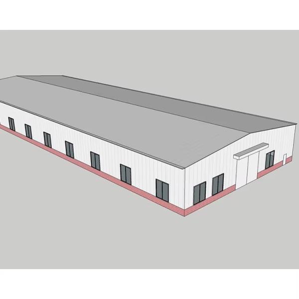 Industrial Design Prefabricated Steel Structure Building for Gymnasium or Warehouse