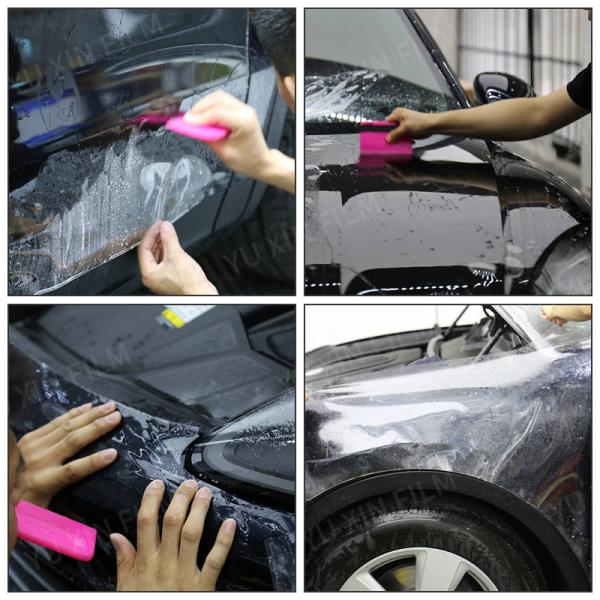 Self Adhesive TPU Paint Protection Film 8mil Hydrophobic PPF Custom Logo Wholesale