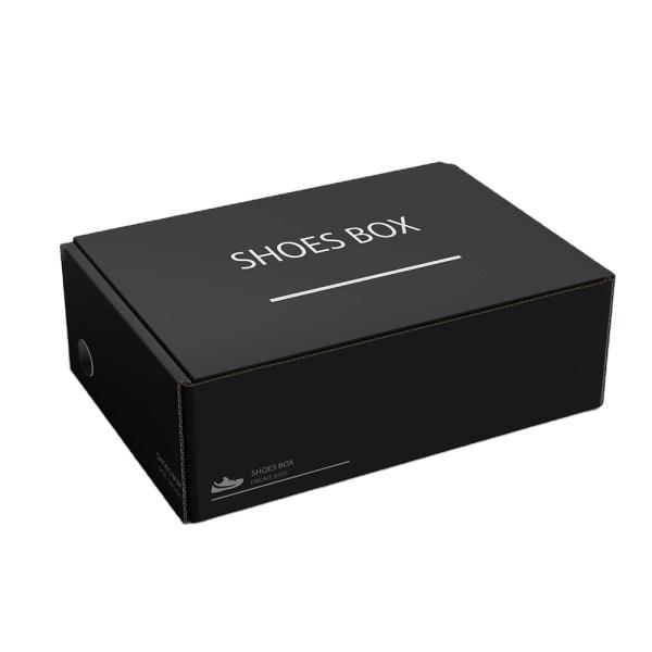 Custom Logo Printed Colored Cardboard Paper Corrugated Shipping Mailer Box For Shoe