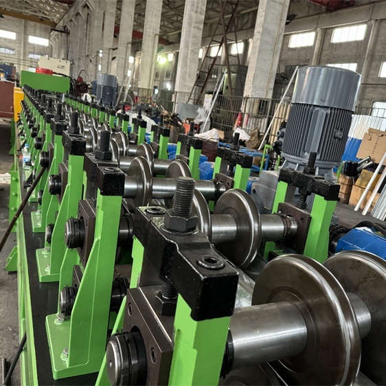 USA Galvanized Steel W-Beam Two Waves Highway Guard Rail Roll Forming Machine Highways Urban Road & Road Safety Crash Barrier