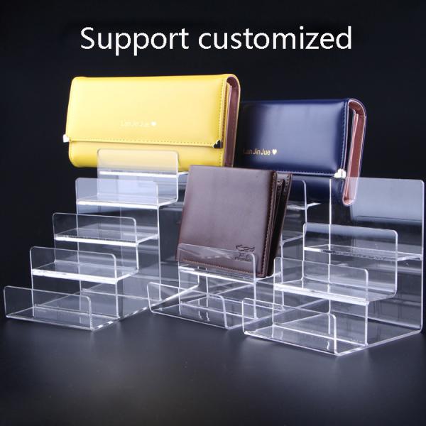 4-layer wallet display bracket acrylic wallet display rack jewelry glasses display stand