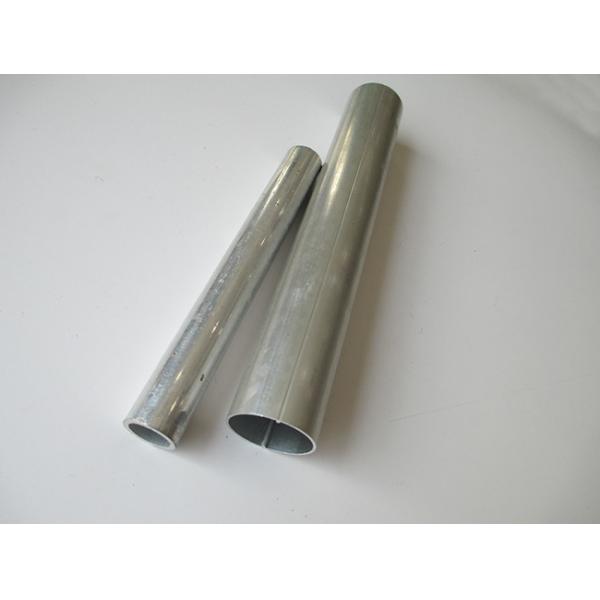 Round Tube Aluminium Profile System , Structural Aluminum Profiles For Transmission
