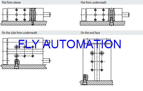 FESTO направило цилиндры DFM-12- 160-B воздуха привода пневматические - P-A-GF 529119