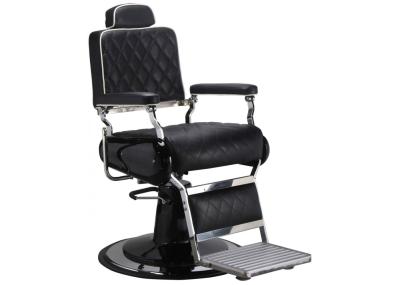 OEM Salon Shop Heavy Duty Barber Chairs Adjustable With Classic Design , Dust Proof