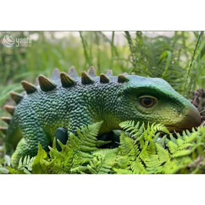 Festival Silicone Dinosaur Hand Puppet With Rust Proof Steel Frame
