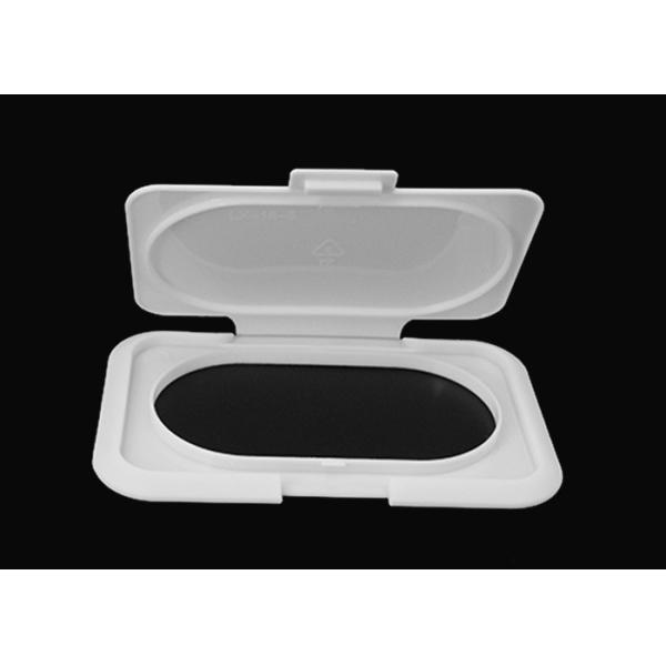 Shiny Anti Dust Injection Molding 98mm Plastic Flip Top Lid