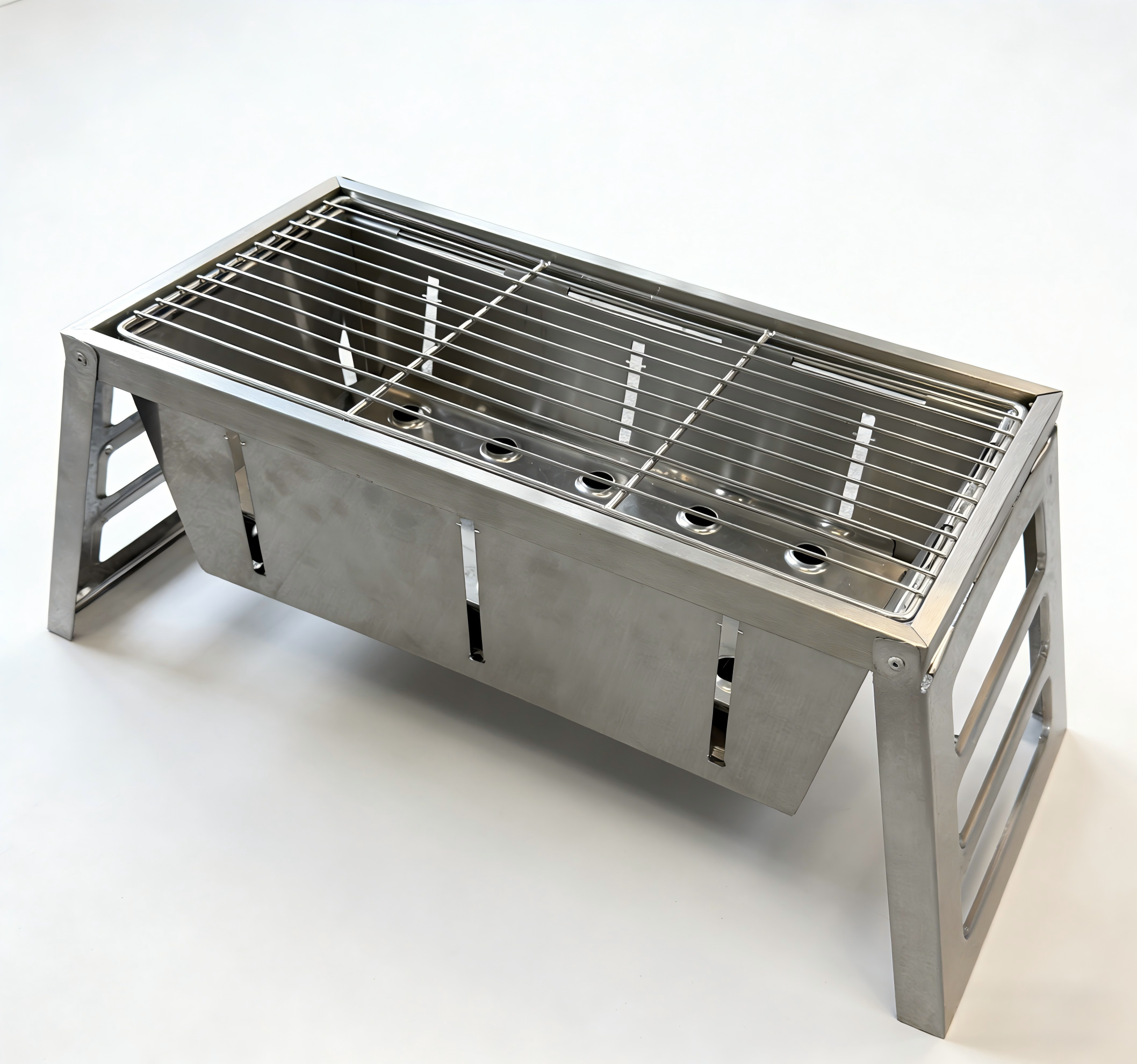 Durable Barbecue Grill Stainless Steel Wire Mesh For Commercial Outdoor Cooking Heavy Duty Barbecue