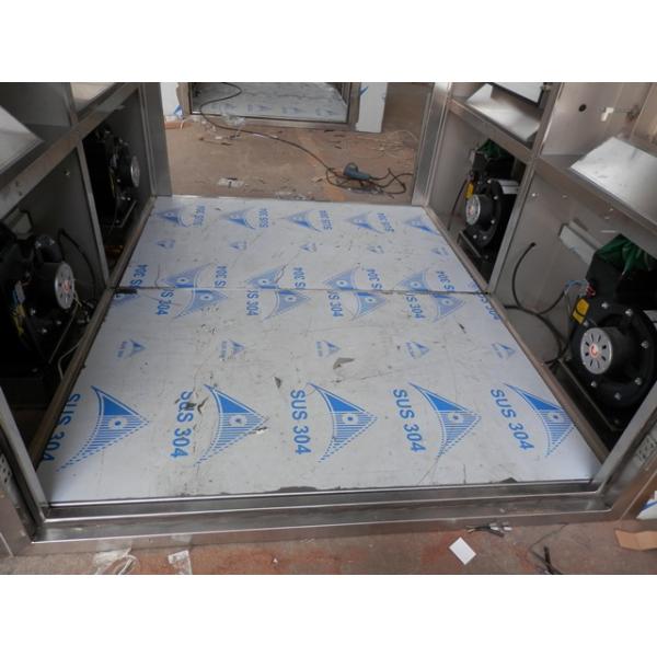 Quarto desinfetado de aço inoxidável de chuveiro de ar da eficiência elevada na indústria farmacêutica