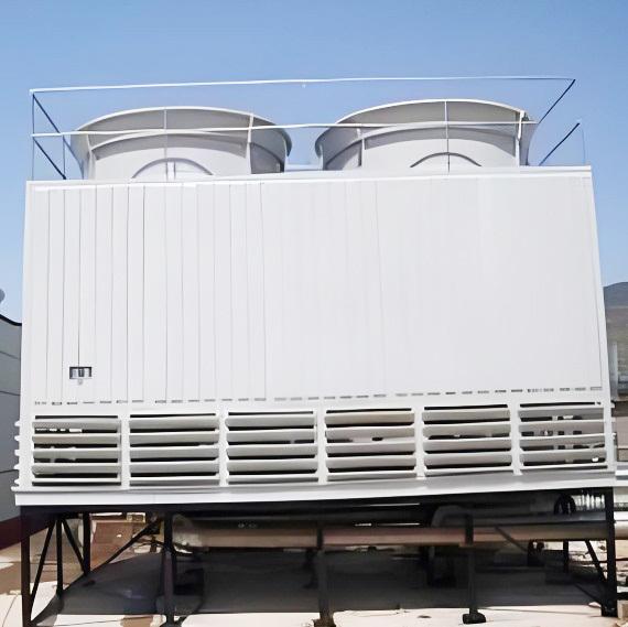Square FRP Cooling Tower for Precision Engineered Water Cooling of 8.12m2 Capacity and Easy Operation