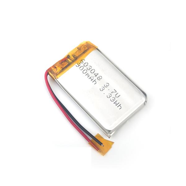 Перезаряжаемые 3,7 блок батарей RoHS полимера лития v 900mah Lipo