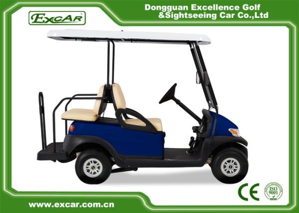 EXCAR Dark Blue 48V Battery Powered Golf Cart AU CHAFTA Approved 2+2 Seats