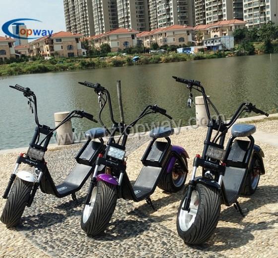40-60km Range Per Charge and 60v Voltage citycoco e-scooter