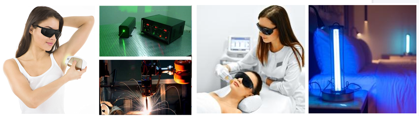 Beauty Patients Sunglasses IPL Treatment LED Light Therapy Goggles Eyepatch for Eye Protective Accessories