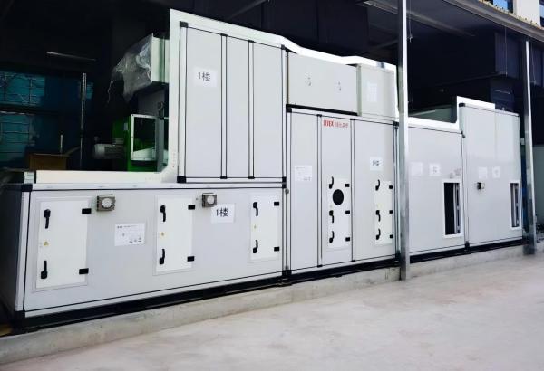 AHU de gabinete industrial de Jetex para aplicaciones de fabricación