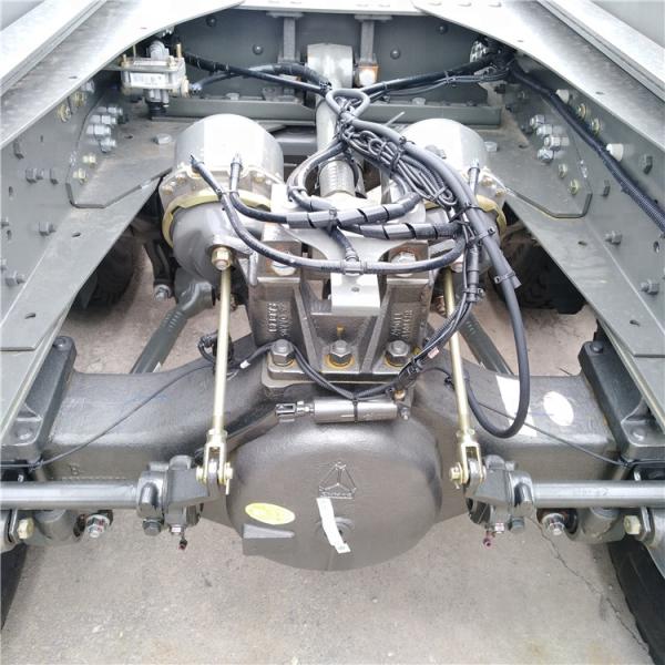 Red SINOTRUK Euro II Mining Dump Truck With Φ420mm Single Plate Dry Clutch