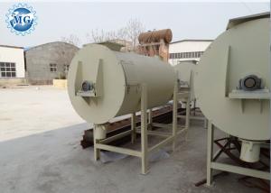 Horizontal Putty Dry Mortar Plant Various Output Carbon Steel Small Spiral