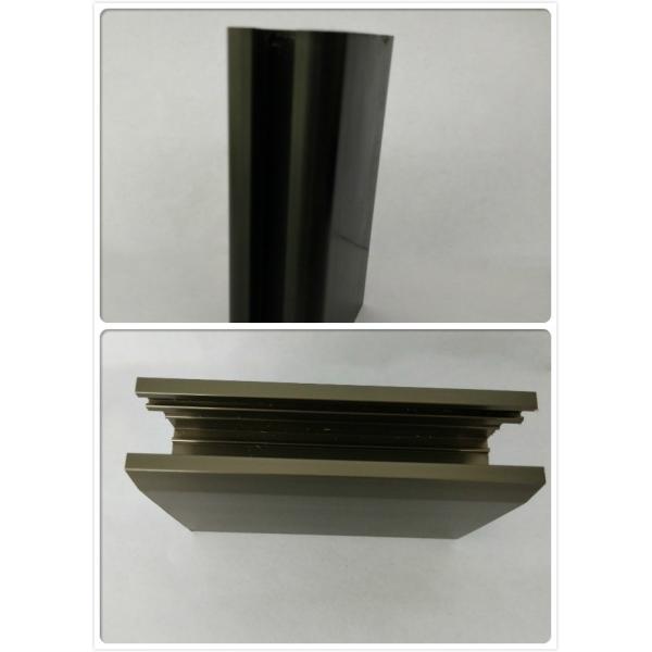 6061 / 6063 T3 - T8 Anodized Aluminum Profiles , Aluminum Window Screen Frame