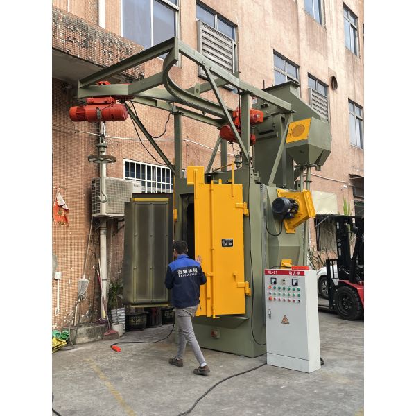 Large Section Steel Shot Blasting Machine Hook Type