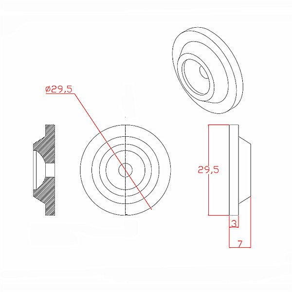 Genuine Fender Sphinx Amplifier Glides Amp Feet / Legs.