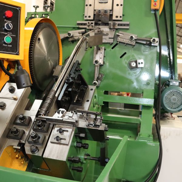 Low Noise Customized Eye Bolt Making Machine Compact Footprint