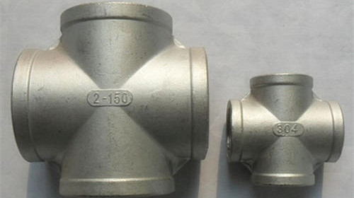 4 Way Steel Pipe Cross SS Socket Weld Fittings