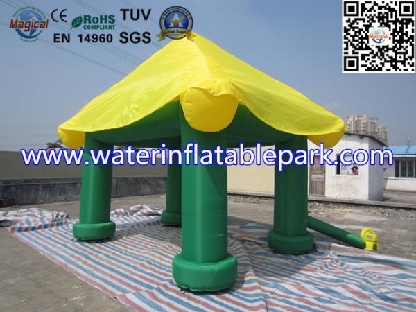 Mini Oxford Fabric Outdoor Inflatable Event Tent , Inflatable Summer House