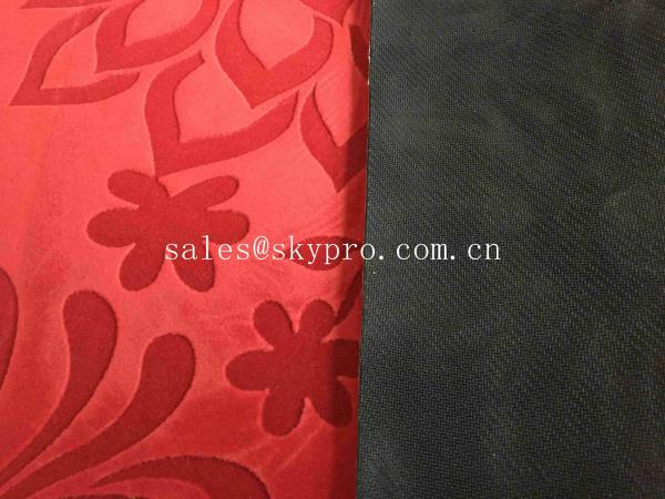Eco popular - folha de borracha do neopreno natural amigável/veludo de borracha de Microfiber da esteira da ioga, costume impresso