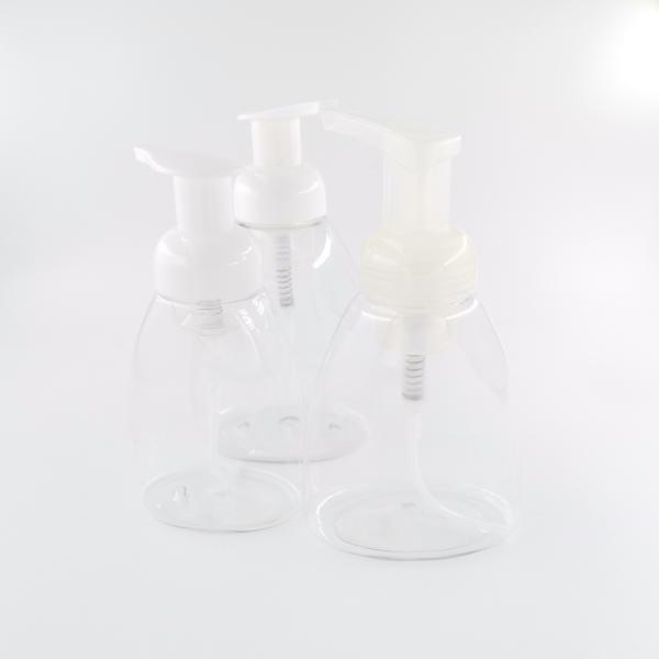 Clear 250ml 500ml PET Nonspill Pump Dispenser Bottle