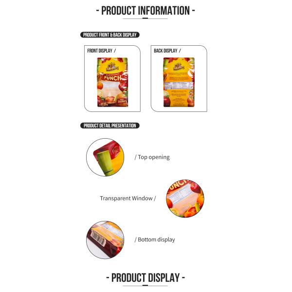 Custom Design Printed Plastic Packaging Zipper Seal Dry Fruit Sweets Snacks Bags Stand Up Food Pouch Bags