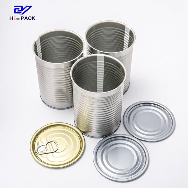 Food Safety Milk Powder Tinplate Can Round Metal Tin Can 900 Gram With Aluminum Foil