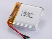 LP753030 3.7V 630MAH Silver Lithium Polymer Battery for Long-lasting Performance