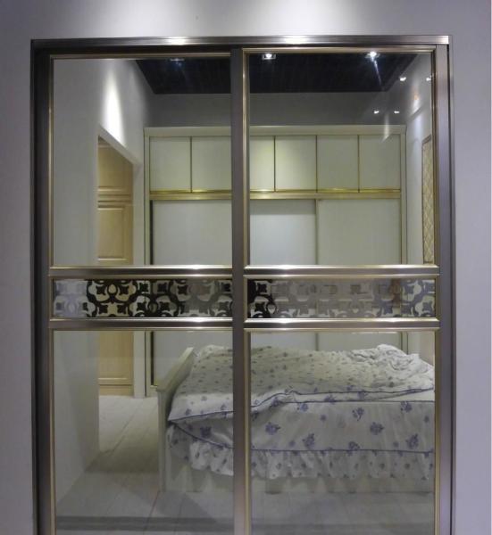 Modern Design Aluminium Frame Glass Door Soundproof Commercial Sliding Doors