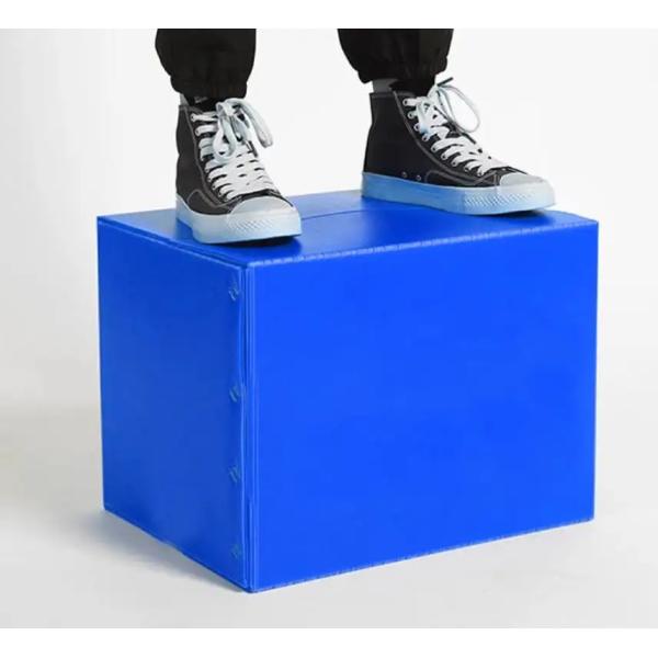 Folding Polypropylene Corrugated Plastic Shipping Container Box