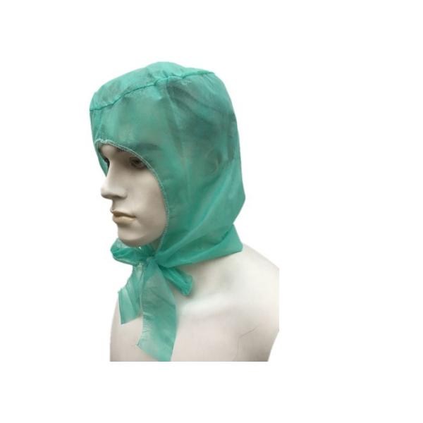 Non Sterile Spunbond Disposable Head Cap Without Face Mask 16-30gsm Gram