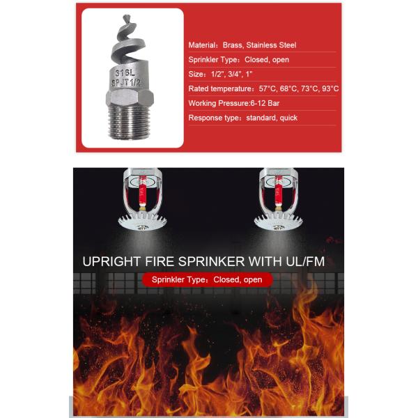 Портативный защитный чехол системы опылительного орошения огня на оборудование огня 79 голова спринклера UL FM огня степени