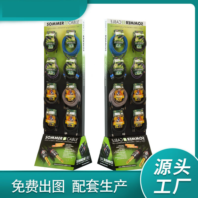 Retail Shops Cardboard Hook Display Box Custom Design Luxury Cardboard Cell Phone Box