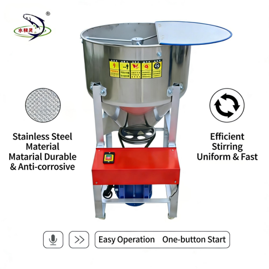 201 Stainless Steel Vertical Feed Mixing Machine 100kg For Agricultural Industry