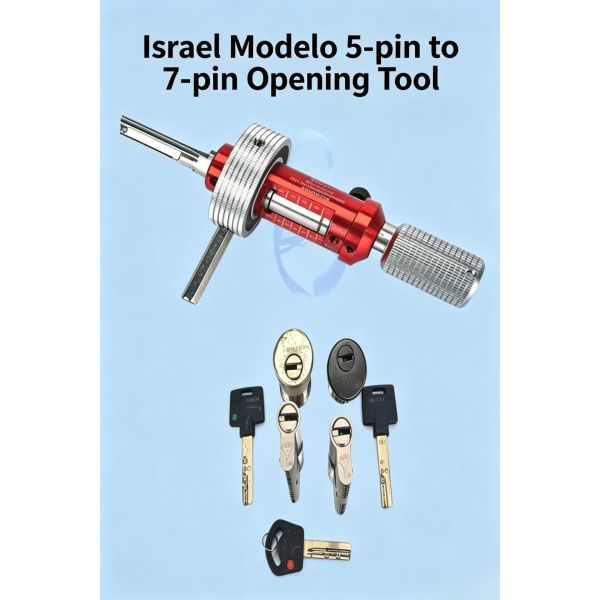 MUL-T-LOCK 5 and 7 Pin Pick Tool the Grandmaster MUL-T-LOCK 5 and 7 Pin Pick Tool for MUL-T-LOCK ATM Mechanical Lock Safe Vault