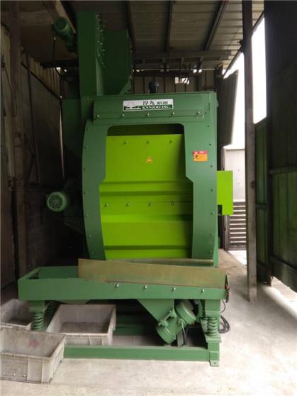 Blast Wheel Tilt Drum Shot Blasting Equipment For Casting Forging Parts Cleaning
