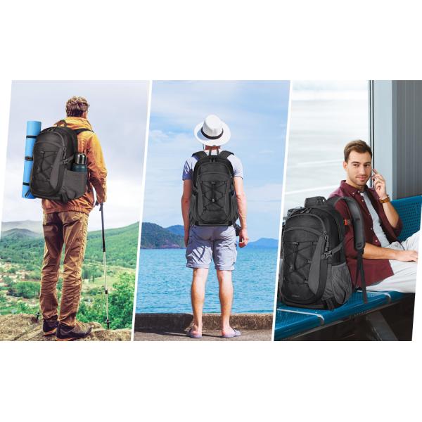 Hiking Backpack 40L Waterproof Camping Backpack Lightweight Packable Backpack for Women Men Outdoor Travel Daypack