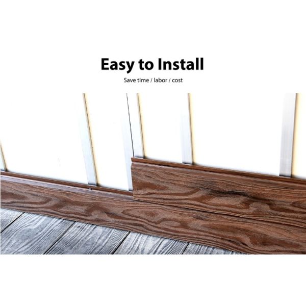 Fireproof Anti-rot 3C Design Exterior Acoustic Pvc Wall Panel Wpc Cladding for Outside Wall